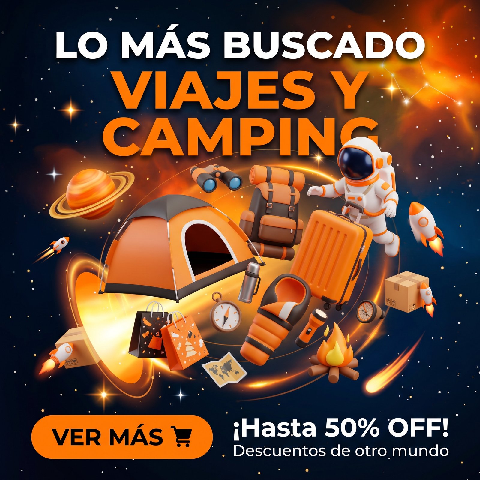Viajes y camping en oferta