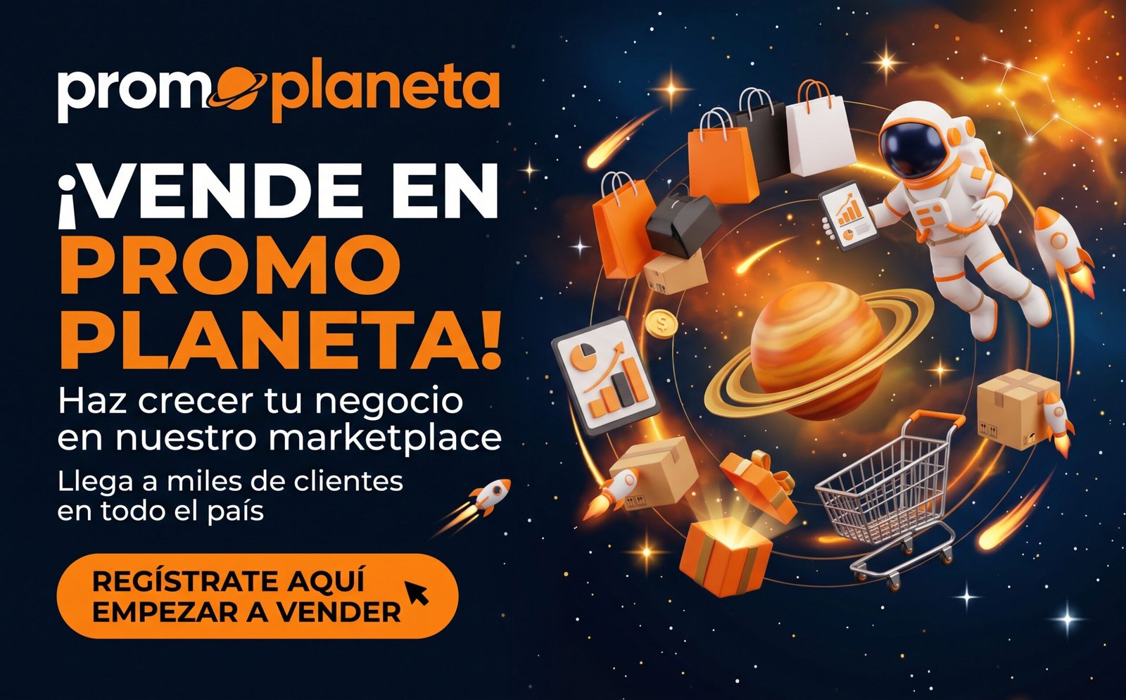 Vende tus productos en Promo Planeta